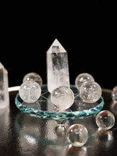 Purifying Energy Clear Quartz Crystal Grid Set