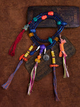 Space of Blue Essence Tibetan Celuloid Necklace