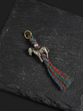 Tibetan Lima Copper Zodiac Horse Mala Pendant