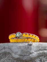 Yellow Agate Manjushri Braided Bracelet |