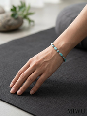 Authentic Tibetan Turquoise & 925 Silver Bracelet