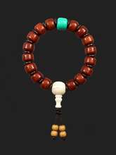 Authentic Tibetan Vintage Yak Bone Mala Bracelet