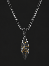 Tibetan Wishing Stone Amulet Pendant Necklace