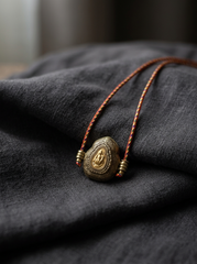 Authentic Tibetan Copper Gau Box Amulet Pendant