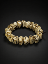 Vintage Tibetan Yak Bone Chunky Bead Bracelet