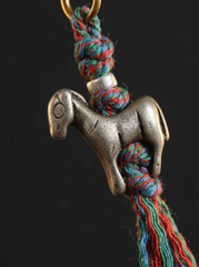 Tibetan Lima Copper Zodiac Horse Mala Pendant