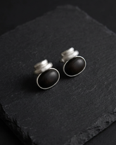 Tibetan Elegance 925 Silver Stud Earrings