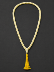 Tibetan Yak Bone 108 Mala Beads Bracelet & Necklace