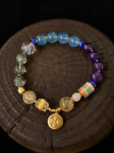 Zakirum Wealth Energy Tibetan Crystal Bracelet
