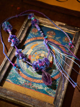 Violet Insight · Amethyst Tibetan Knot Necklace