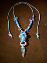 Mist Weave Clarity · Tibetan Handwoven Clear Quartz Necklace