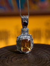 Radiance of Prosperity Necklace with Citrine – A Himalayan Symbol of Wealth and Spiritual Abundance