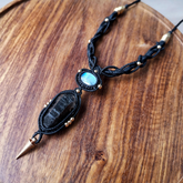 Spirit's Blessing Obsidian Necklace