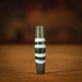 Seven-Line Pure Dzi Necklace - Symbol of Protection and Power