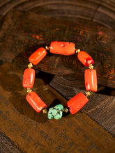 Serene Courage Sea Bamboo Coral Bracelet