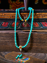 Strength Magnesite Agate Copper Dzi Bracelet