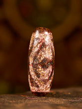 Zhangzhung Era Star of Clarity Two-Eyed Agate Dzi Bead