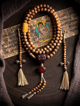 Tibetan Star Moon Bodhi Blessing Mala Bracelet