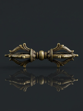 Authentic Tibetan Pure Brass 5-Pronged Vajra Dorje