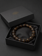 Handmade Tibetan Purple Bamboo & Blood Vine Bracelet