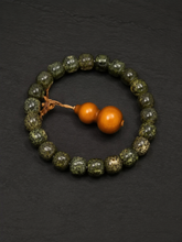 Tibetan Jade-Tone Xingyue Bodhi Seed Bracelet