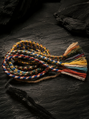Handmade Tibetan Colorful Braided Lucky Rope Bracelet