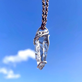 Purity Energy Clear Quartz Silver Necklace