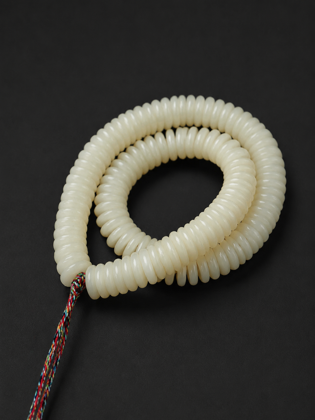 Authentic Tibetan Yak Bone 108 Mala Beads Bracelet