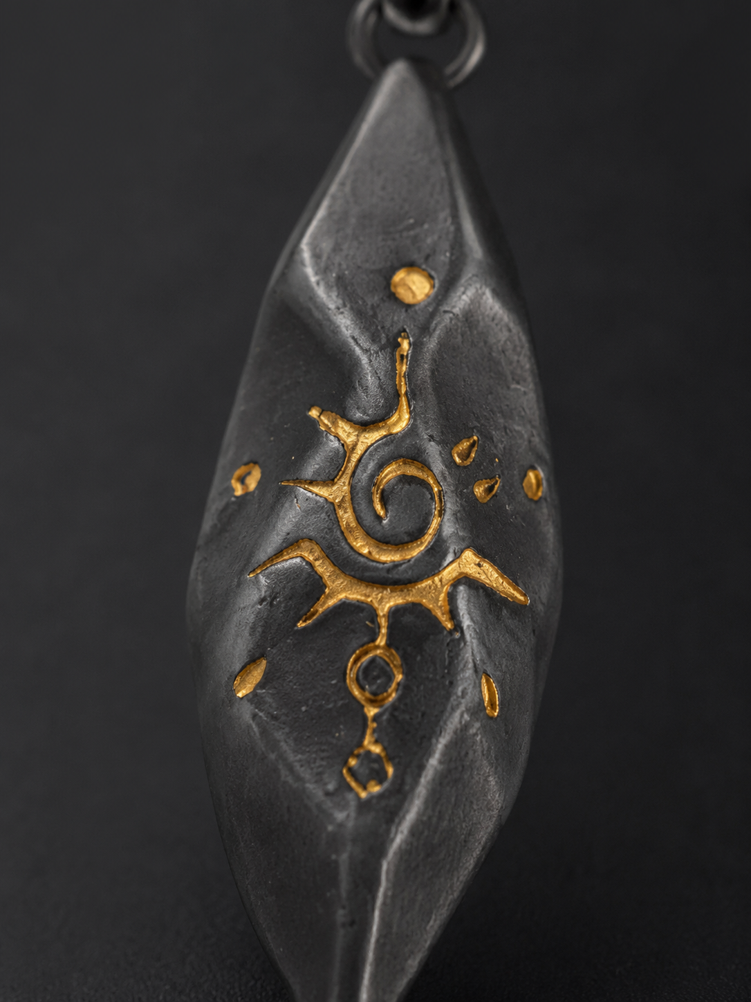 Tibetan Wishing Stone Amulet Pendant Necklace