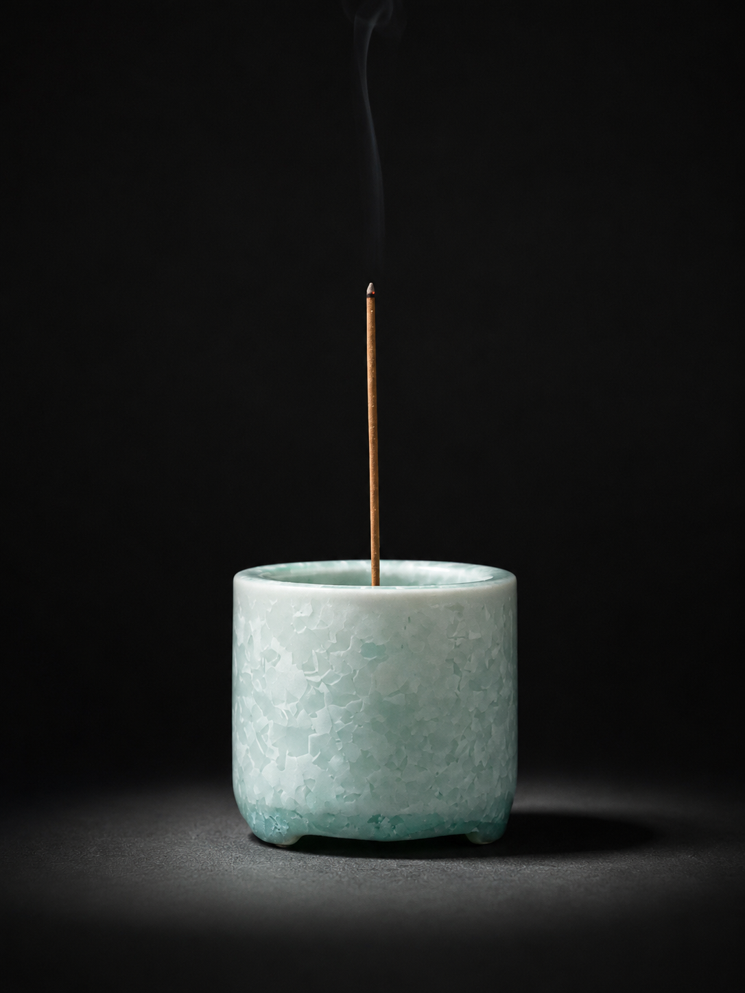 Crystalline Glaze Ceramic Incense Holder