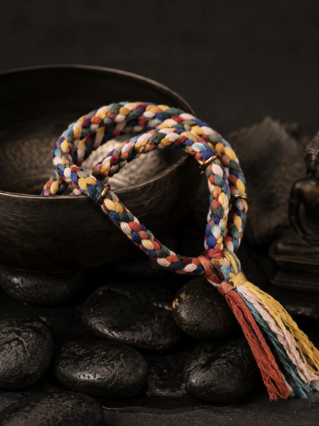 Handmade Tibetan Colorful Braided Lucky Rope Bracelet