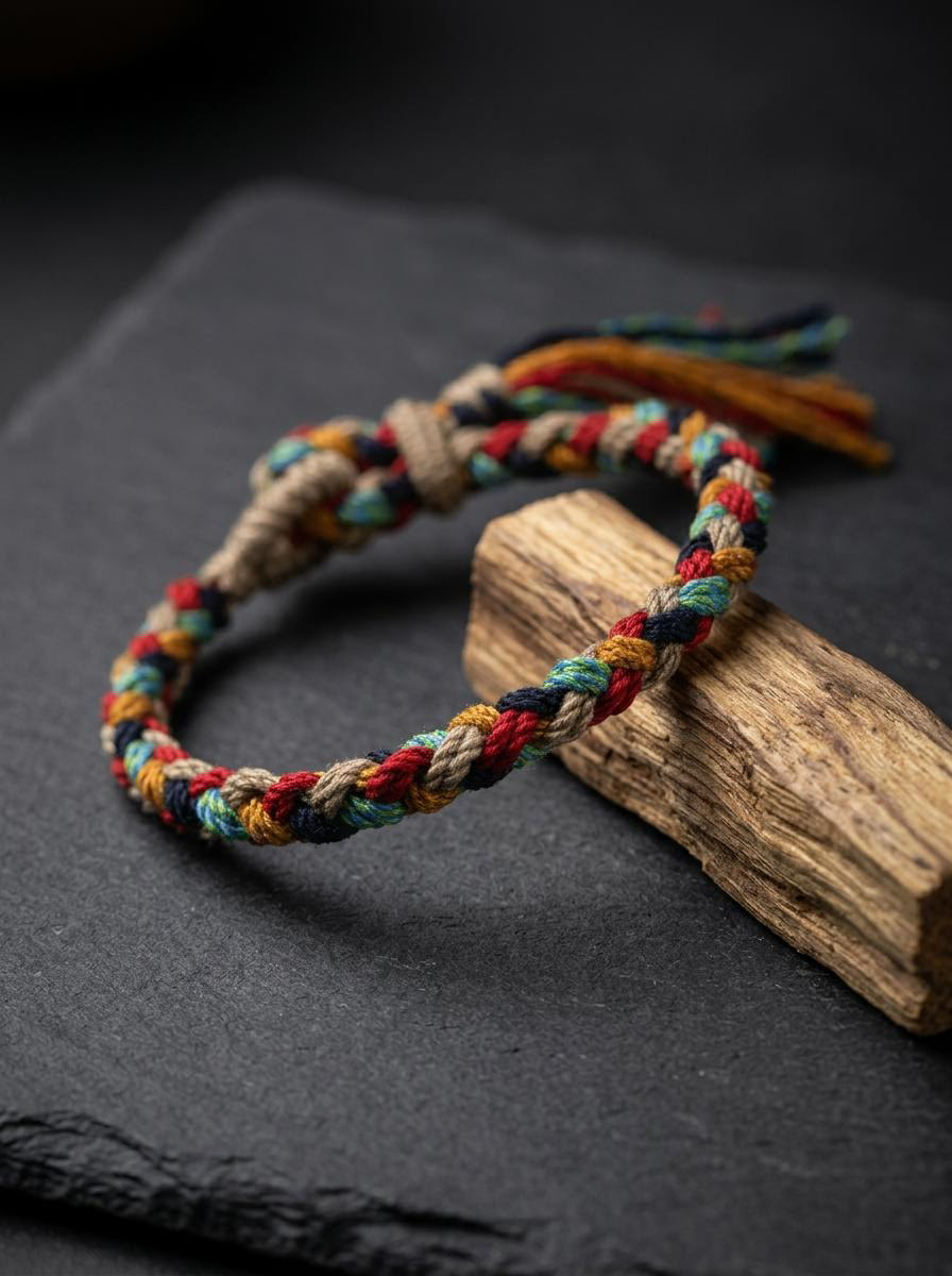 Handmade Tibetan Woven Lucky Bracelet