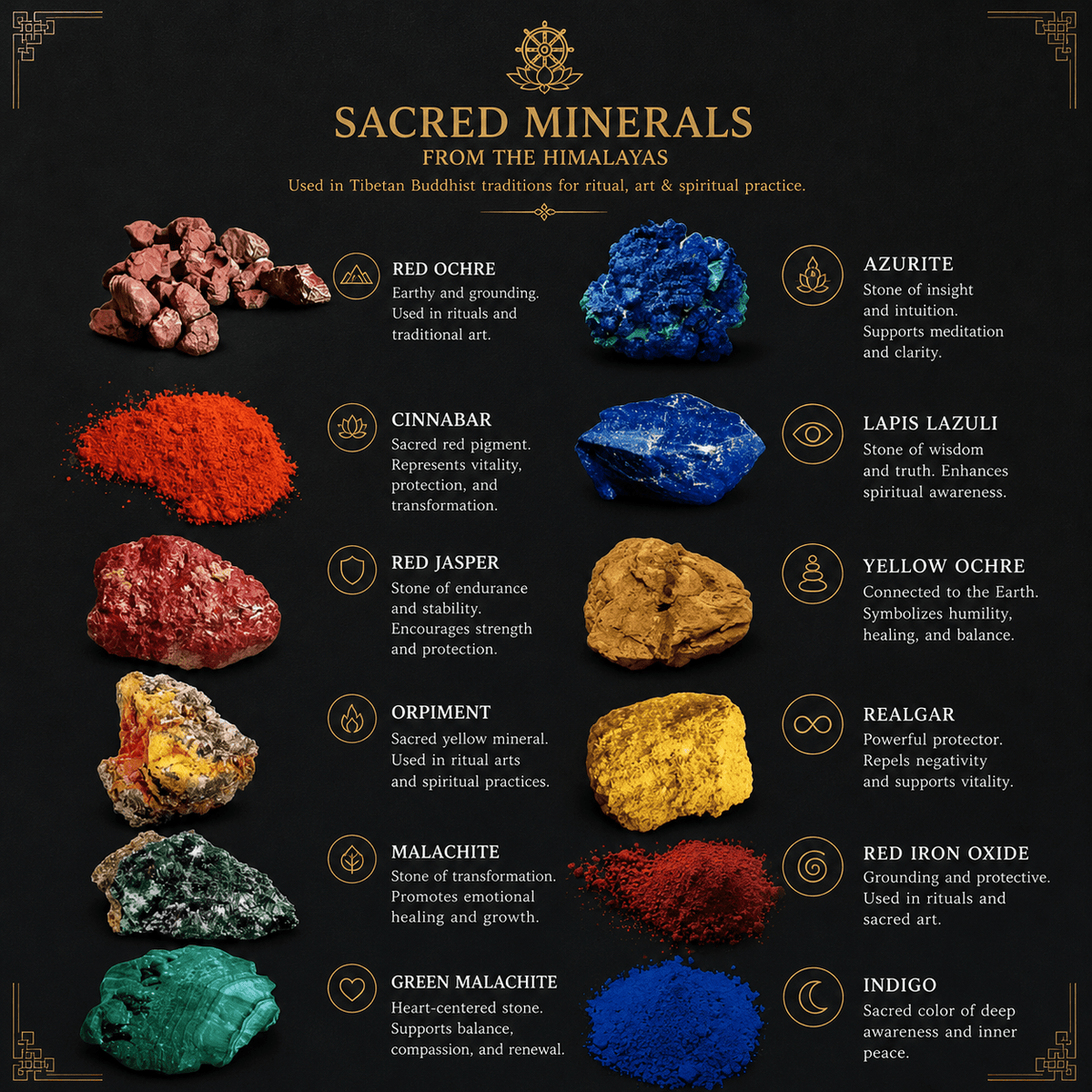 Mineral raw materials