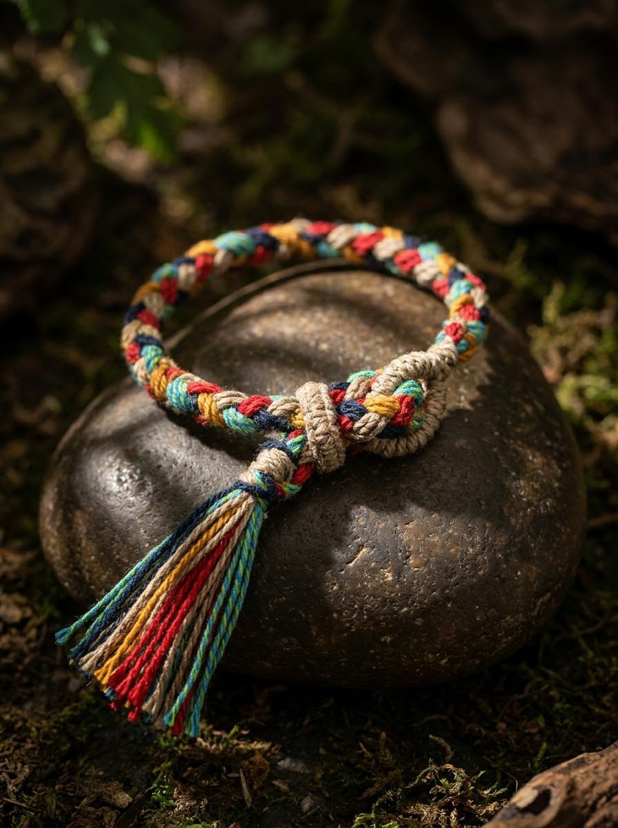 Handmade Tibetan Woven Lucky Bracelet
