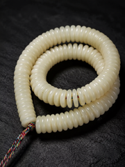 Authentic Tibetan Yak Bone 108 Mala Beads Bracelet