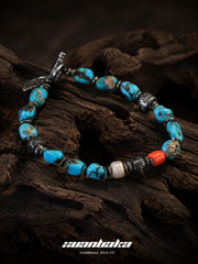 Heart of the Mountains Vintage Tibetan Nomadic Bracelet