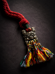 Handmade Tibetan Mandala Amulet Car & Bag Charm