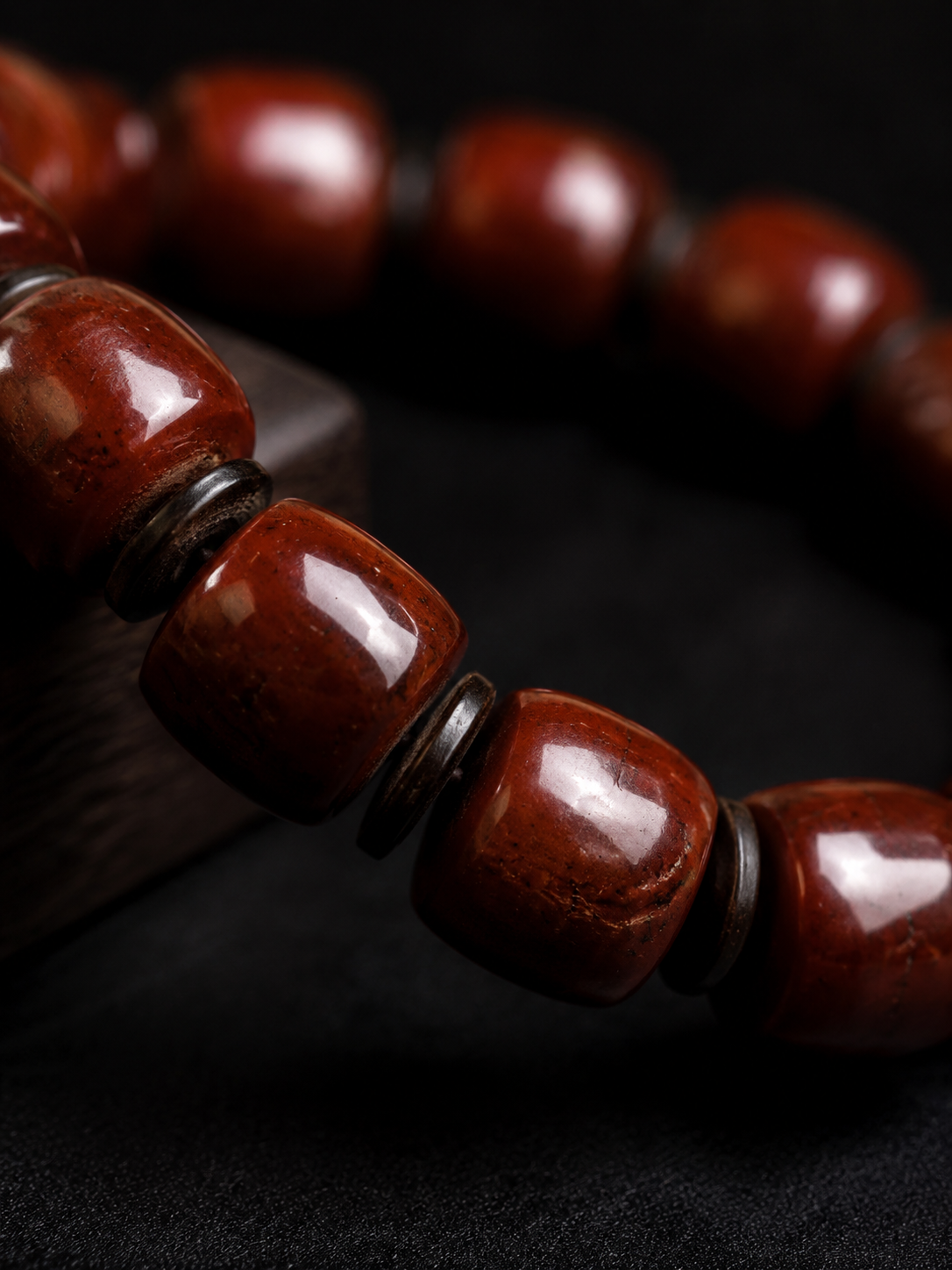 Authentic Tibetan Vintage Yak Bone Mala Bracelet