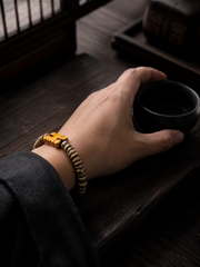 Authentic Tibetan Yak Bone Mala Bracelet