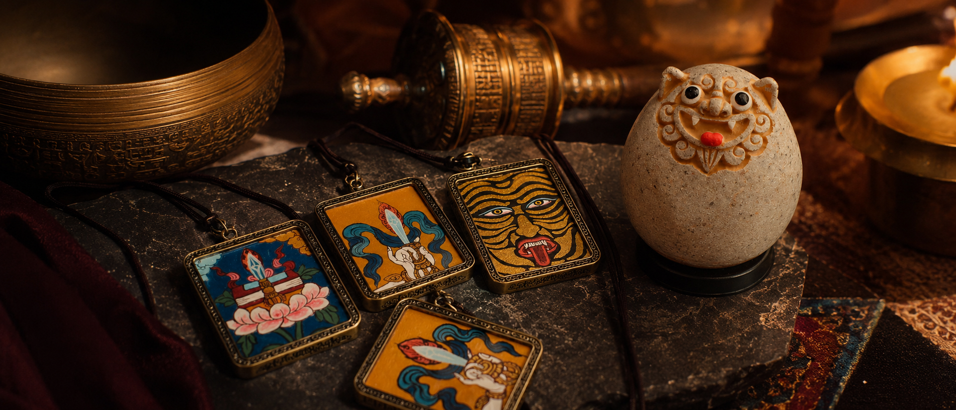 Hand-Painted Thangkas