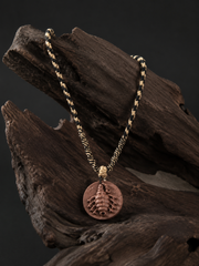 Handmade Tibetan Tsa Tsa Clay Amulet Necklace