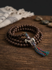 Tibetan Lima Copper Zodiac Horse Mala Pendant
