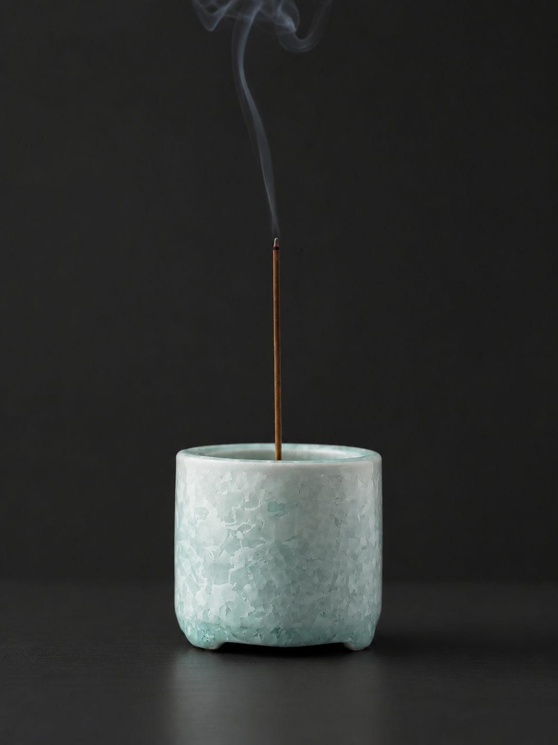 Crystalline Glaze Ceramic Incense Holder