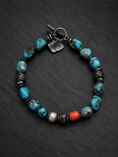 Heart of the Mountains Vintage Tibetan Nomadic Bracelet
